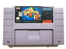 The Flintstones box art for Super Nintendo